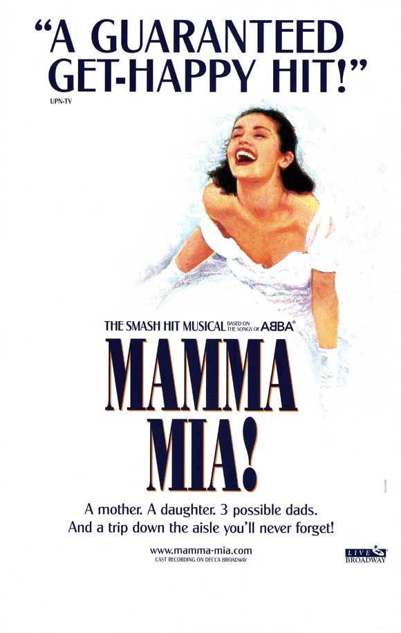 Mamma Mia 11x17 Broadway Poster - Walmart.com - Walmart.com