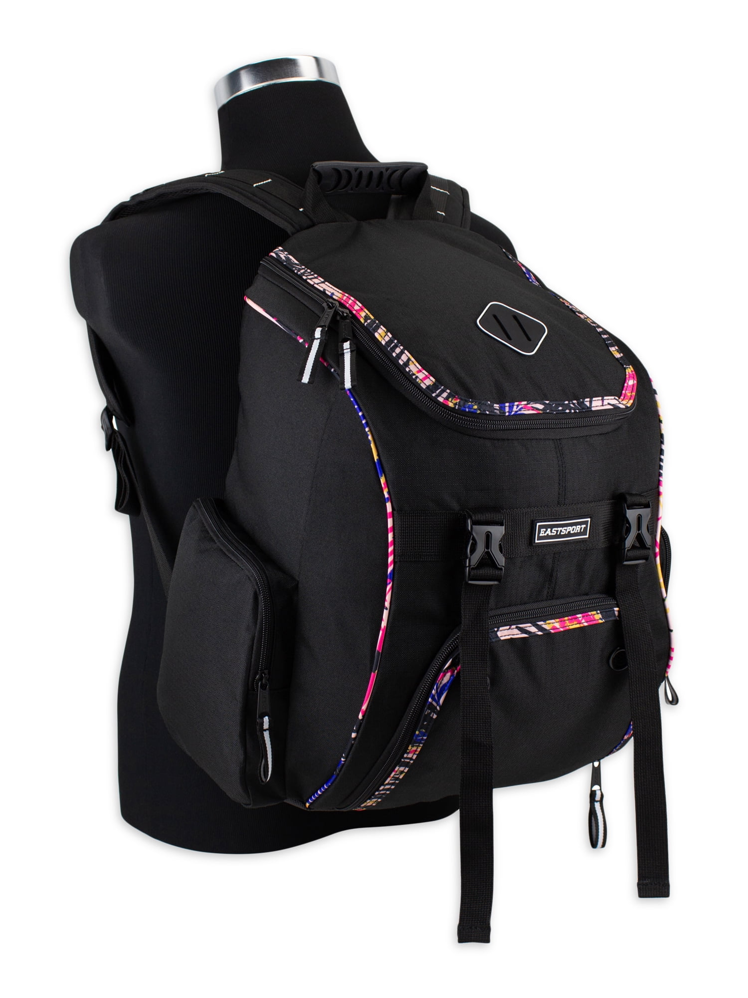 Eastsport Unisex Supersport Backpack, Palm Print Trim
