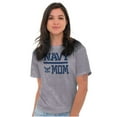 thumbnail image 5 of US Navy Mom Military Anchor Logo Women's Graphic T Shirt Tees Brisco Brands S, 5 of 5