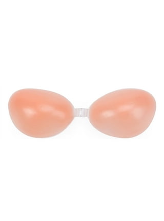 Reusable 4.5 Round Shape Adhesive Silicone Push Up Lift Pasties Nipple  Cover