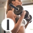 thumbnail image 2 of Miangastore Dumbbell Handles Barbell Handlebar Grip Black 1Pack Prevent Slippage, 2 of 9