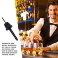 thumbnail image 4 of Yuarrent De acero inoxidable para whisky, licor, aceite, botella de vino, tapón vertedor, dispensador de boca, herramientas de cocina, accesorios de Bar Barra de herramientas No.08 Yuarrent HA001809-08, 4 of 6