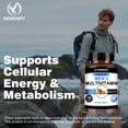 thumbnail image 5 of Suplementos multivitamínicos para hombres: antioxidantes, huesos, inmunidad, energía, metabolismo y función muscular - 120 s, 5 of 5