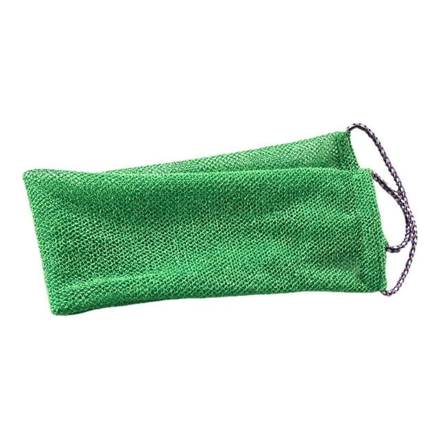 Hearth & Gear Nylon Drawstring Bath Towel Long Exfoliating Nylon Bath Towel Fantastic Shower Washcloth For Body Pool Towel Rack Kids Bathroom Set Hand Towels for Bathroom Bath Towels Towel Racks for