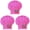 Hot Pink, variant on Microfiber Hair Towel Head Wrap for Curly Hair, Quick Drying Wet Hair Bath Towel for Women, 12.6" Soft Absorbent Turban for Fast Drying After Shower