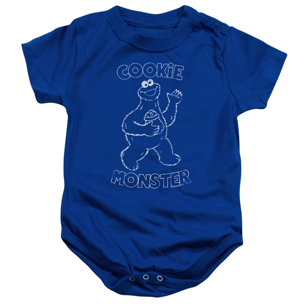 Sesame Street - Simple Cookie - Infant Snapsuit - 12 Month