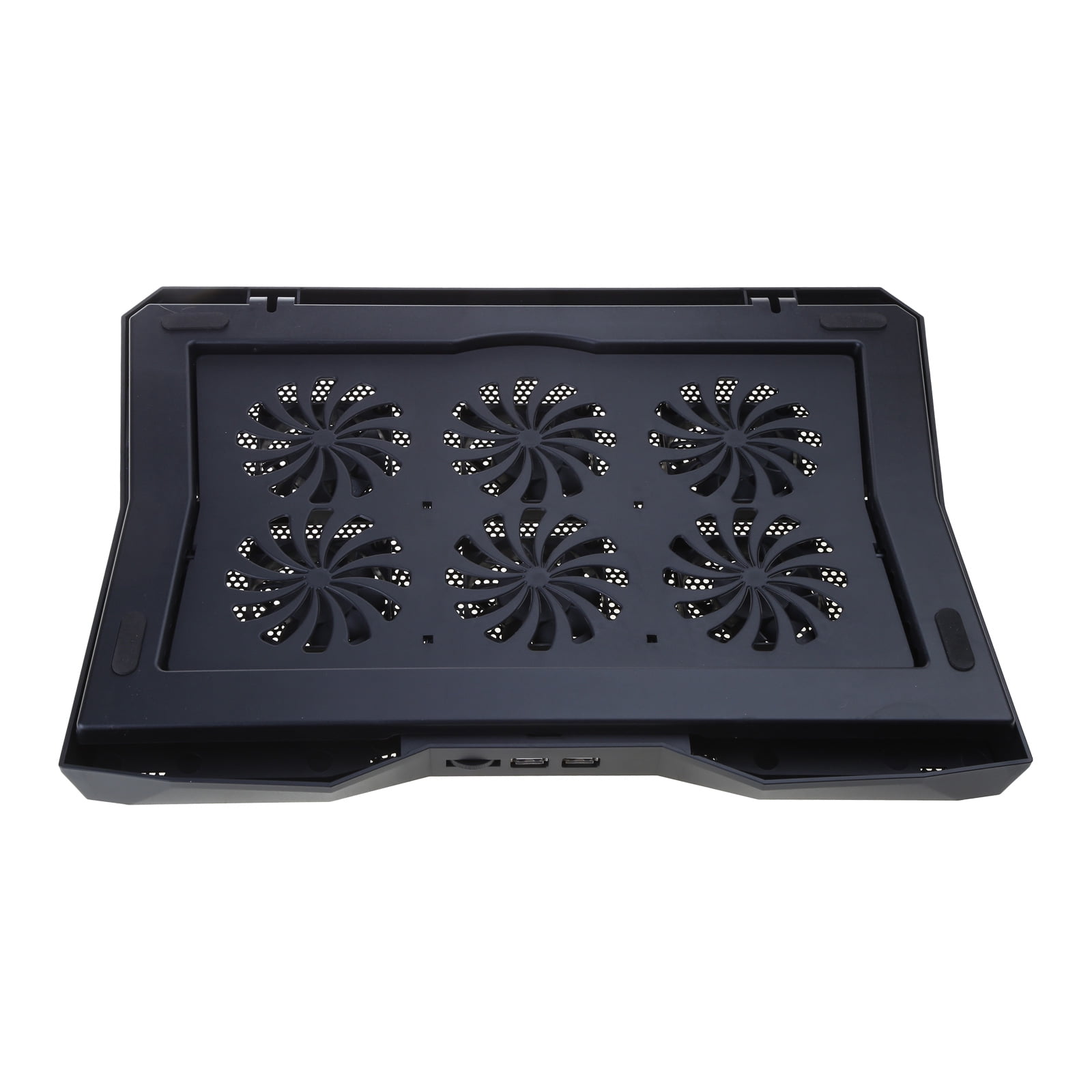 Foldable Laptop BaseStand with Six Cooling 2xUSB for 12-17inch Notebook Cooler Pad Holder Portable Cool