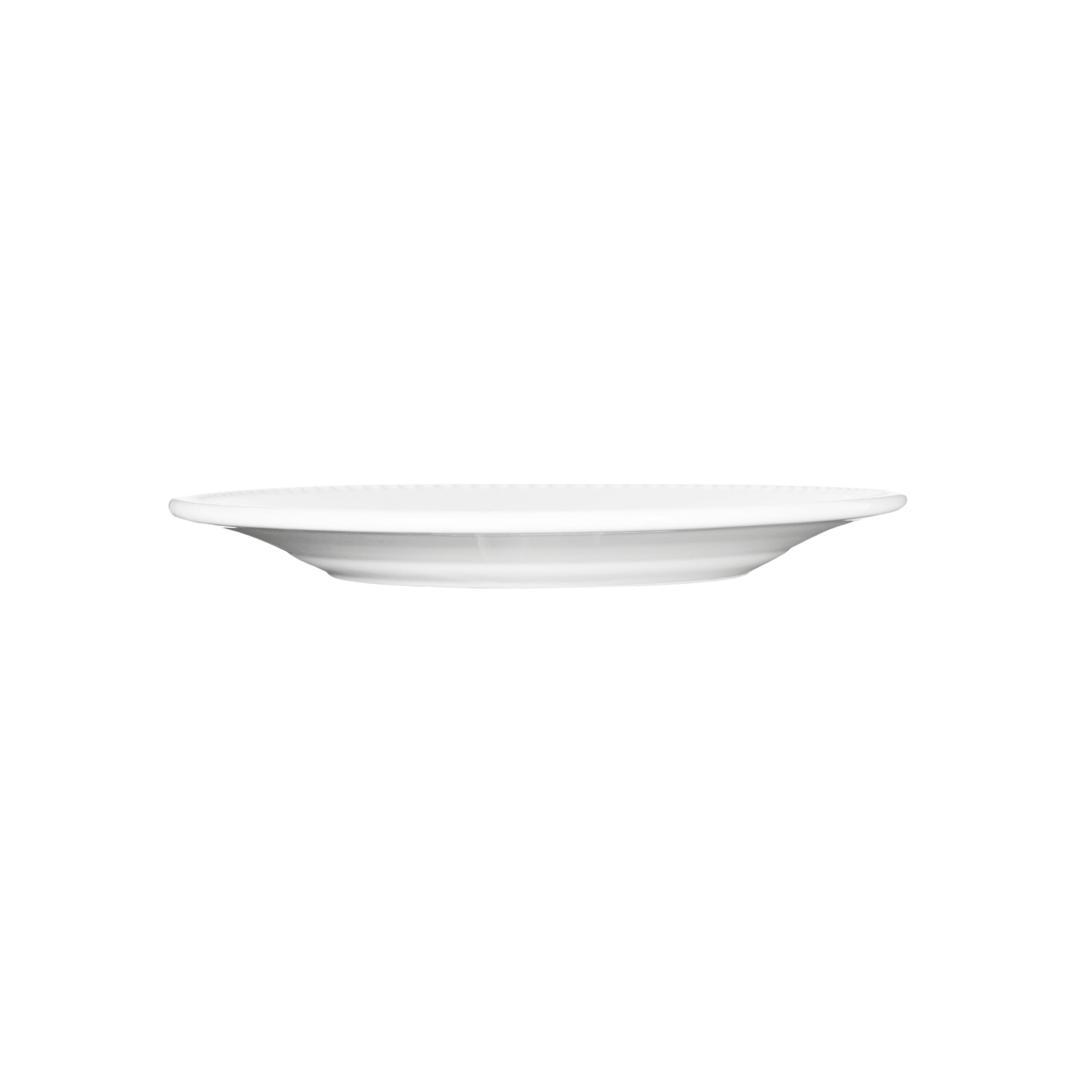 Mainstays 8in Brynn White Stoneware Salad Plate