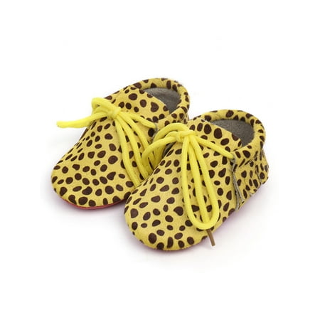 

Wazshop Infant Crib Shoe Prewalker Flats Soft Sole Moccasin Shoes Lightweight First Walkers Newborn Comfort Breathable Style N 5C