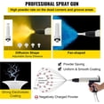 thumbnail image 4 of Máquina de Recubrimiento en Polvo WX-958, Máquina de Pulverización en Polvo Electrostática 450 g / Min 45L, Sistema de Pintura con Pistola Pulverizadora VEVOR Equipo de Recubrimiento en Polvo, 4 of 9