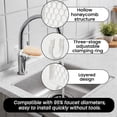thumbnail image 5 of Versatile Kitchen Drain Rack Perfect for Organizing Sponges and Dishwashing Tools Durable Plastic Construction for Easy Cleaning and Efficient Water, 5 of 5