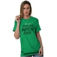 thumbnail image 3 of I've Got Resting Witch Face Funny Women's Plus Size Graphic Tee Brisco Brands 2X, 3 of 5