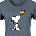 thumbnail image 3 of Peanuts - Snoopy Rainbow Heart - Women's Any Way Dress, 3 of 6