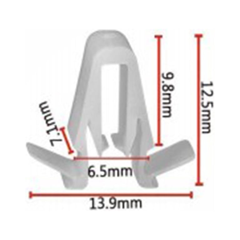 10 Clips Originales Para Puertas Toyota Tundra Y Lexus: Adiós A Las Molduras Flojas (67771-58010)