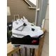 thumbnail image 1 of Ni - ke men’s jordan 4 retro white cement 2025 size 13 brand new in box DS FV5029-100, 1 of 5