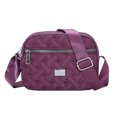 thumbnail image 2 of Bolso de mujer, bolso bandolera, bolso de hombro, bolso cuadrado bordado, bolso deportivo informal, sencillo, moderno y ligero, 2 of 5