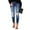 Royal Blue, variant on FrzhBrz Skinny Jeans for Women High Waist Stretch Ripped Distressed Denim Pants Ankle Length Retro Pencil Pants