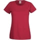 thumbnail image 2 of Fruit of the Loom - Camiseta de manga corta ajustada modelo Lady-Fit Original para mujer (Azul celeste), 2 of 2