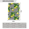 thumbnail image 3 of Easygdp Lemons on Striped Garden Flag Yard Flag Welcome Flag, Double-Sided, Weather Resistant for Outdoor Decor - 28"x40", 3 of 9