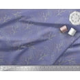 thumbnail image 3 of Soimoi Purple Georgette Viscose Fabric Dry Branches Tree Print Fabric by Yard 42 Inch Wide, 3 of 3