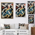 thumbnail image 4 of Designart "Fusion Of Multicolor Labyrinth I" Abstract Shapes Floater Framed Canvas Prints, 4 of 5