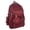 #A01-Red, variant on Large Capacity Laptop Backpack with Wallet, Red Nylon School Bag for Teens Boys Girls, Water Resistant Student Bookbag with Padded Sleeve for College Travel Daily Use