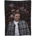 thumbnail image 2 of Robert Pattinson Throw Blanket Lightweight,Ultra-Soft & Comfy Flannel Blanket, 2 of 5