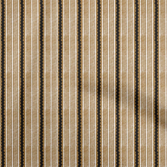 oneOone Polyester Spandex Light Brown Fabric Block Sewing Material Print Fabric By The Yard 56 Inch Wide-W2