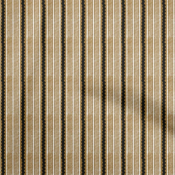 oneOone Rayon Light Brown Fabric Block Fabric For Sewing Printed Craft Fabric By The Yard 56 Inch Wide-HU