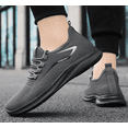 thumbnail image 3 of Breathable Walking Shoes for Men: Lightweight Anti-Slip Sneakers | All-Day Comfort for Casual Work & Travel | Casual Style, 3 of 12