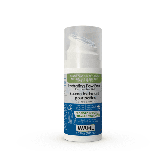 Gel hydratant pour pattes de chiens – Baume probiotique avec brosse en silicone, absorption rapide avec karité, vitamine E et huiles naturelles, soin quotidien Modèle-58368