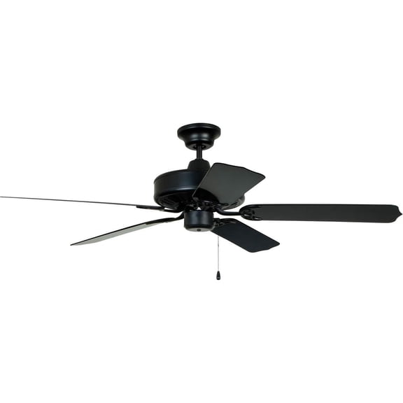 Craftmade  52" Enduro Plastic Ceiling Fan Matte Black - Pull Chain/Hardwired