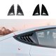 thumbnail image 5 of For Model 3 2024+ Rear Side Window Louvers Scoop Shades Cover Blinds Spoiler, 5 of 5