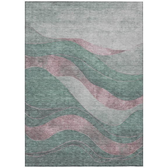 Dalyn Rugs Machine Washable Indoor/Outdoor Chantille Sage 2'6" x 3'10" Rug