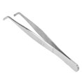 thumbnail image 1 of Pinzas curvas pinzas para vendajes curvadas Resistencia a la corrosión Resistencia al deslizamiento de acero inoxidable 16 cm Compactas para laboratorio para reparación ANGGREK Otros, 1 of 8
