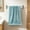 Blue, variant on Woven Geometric Border Hand Towel, 13.3x28.7 Inch Soft Cotton Terry Bath Cloth with Fringe Hem, 1 Pack