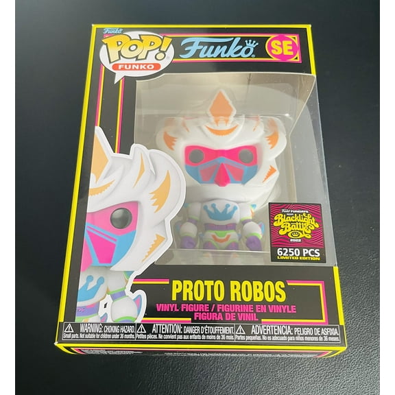 Funko POP! Fundays Proto Robos LE 6250 [Blacklight Battle] Exclusive
