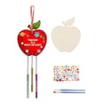 thumbnail image 1 of Adornos de Carillón de Viento para Niños, Bricolaje, Pintados, para Fiestas de Cumpleaños, Actividades Artísticas, Decoración, Colgante, Juego de Manzanas, 1 of 5