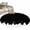 Black, variant on Abstract Grey 2'x6' Runner Rugs for Hallway Kitchen Bedside Non Slip Washable, Modern Minimalist Graffiti Artwork Entryway Rug Runners with Rubber Backing, Long Carpet Runner for Laundry Room