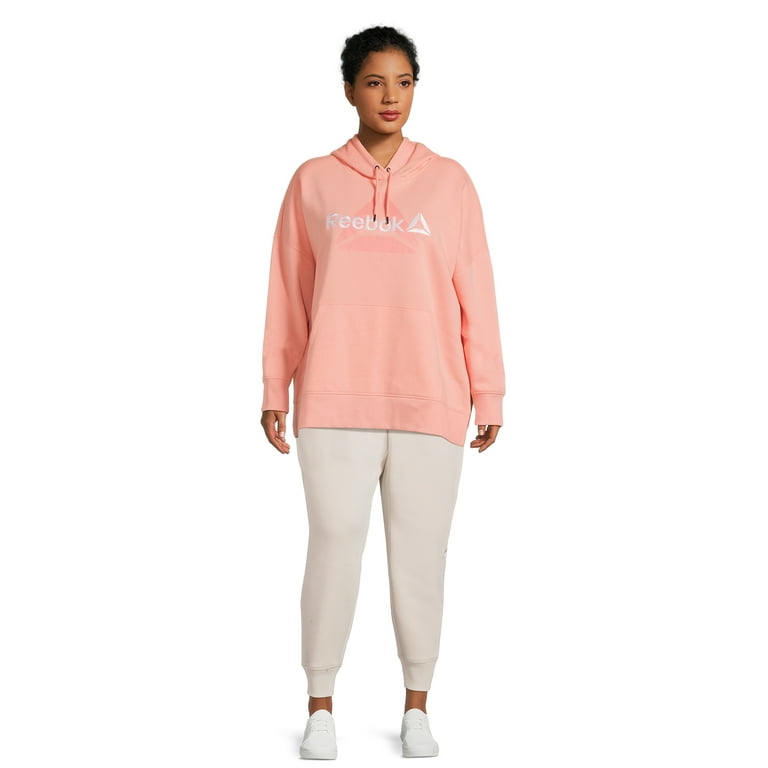 Reebok pink hoodie sale