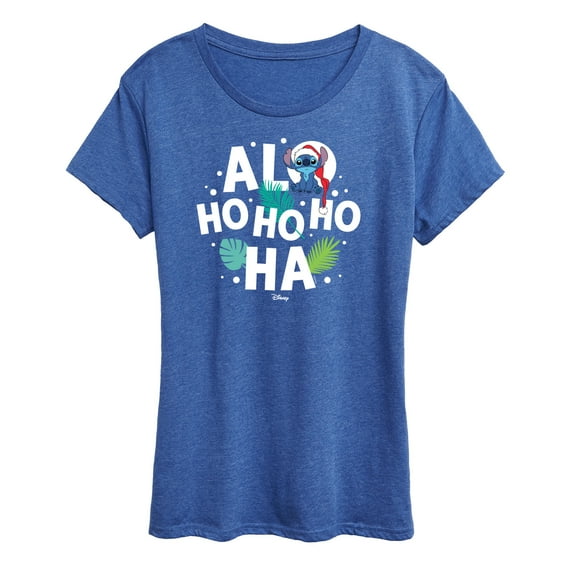 Lilo & Stitch - Alo Ho Ho Ho Ha - Women's Short Sleeve Graphic T-Shirt