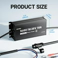 thumbnail image 3 of Redodo 14.6V/18.25V 10A Lithuim Battery Charger for Lithium Iron Phosphate Battery,Support Fast Charging,with IP65 Waterproof Design,LED Indicators,Designed for Deep Cycle LiFePO4 Battery Charging, 3 of 9