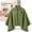 Green, variant on Wearable Heated Shawl Wraps for Women, 2027 New USB Blanket Shawl with Zipper, 3 Heat Settings, Soft Fleece Lining, Washable Heated Poncho for Home, Office, Travel and Winter Gift