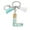 Personalized Crystal Keychain Under $5 a13, variant on Green Tassel Letter Keychain, Personalized Acrylic Keychain for Women, Crystal Drop Glue Jewelry Pendant, Boho Style Bag Charm for Backpack Purse Keys