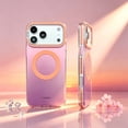 thumbnail image 2 of Magnetic For iPhone 17 Pro Phone Case,Compatible with Wireless Charging,Vibrant Two-color Contrasting Design,Anti-Scratch Shockproof Anti-fall Drop protection,Thin Fit Phone Case,E, 2 of 7