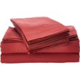 thumbnail image 1 of Piece Thread Count Egyptian Quality Deep Pocket Bed Sheet Set Pillow Cases Queen, 1 of 2