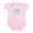 Petal Pink, variant on CafePress - Literary Genius Infant Bodysuit - Baby Light Bodysuit, Size Newborn - 24 Months