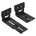 thumbnail image 1 of DYNAFIRE Soporte para Barra de Sonido en Pared - Base Universal de Barra de Sonido. Soporte Ajustable de Metal para Soundbar, Extensible de 8 cm a 13 cm - Negro, 1 of 7