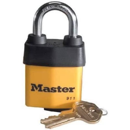 Master Lock Laminated Steel Padlock - Multicolor