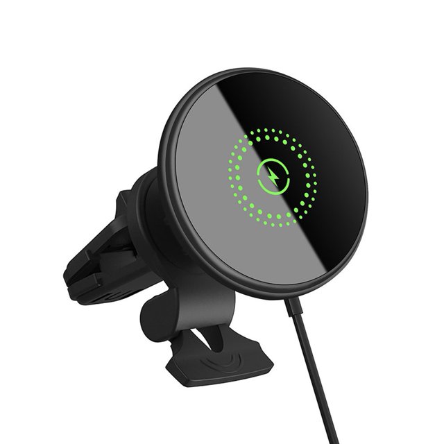 Soporte MagnéTico para TeléFono para Coche, AtraccióN MagnéTica de 20W, Cargador InaláMbrico RáPido, Soporte de VentilacióN para VehíCulo para 12 13 14